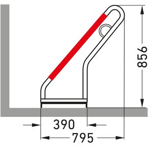 Produktbild für Fahrradständer WSM 0504 XBF, Bodenmontage / freistehend