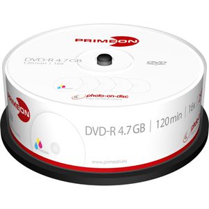 DVD-Rohlinge PRIMEON 2761205, bedruckbar, DVD-R
