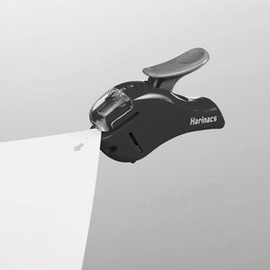 Produktbild für Heftzange Kokuyo Harinacs Small Plus, aus Kunstoff, schwarz