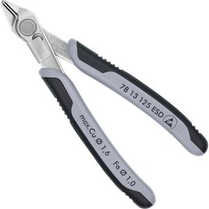 Produktbild für Seitenschneider Knipex 78 13 125 ESD, Electronic Super Knips