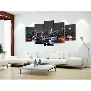 Produktbild für Wandbild Artgeist New York bei Nacht