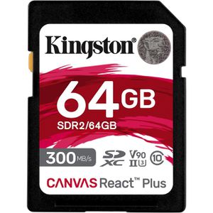 SD-Karte Kingston Canvas React Plus, 64GB