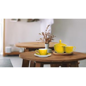 Produktbild für Untertasse Ritzenhoff&amp;Breker Doppio, sonnengelb