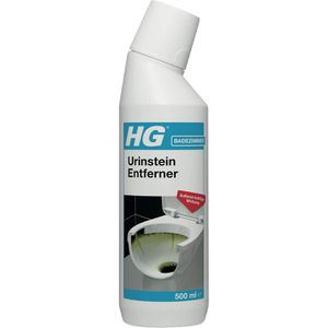 HG WC-Reiniger Urinstein Entferner, gegen Kalk und Urinstein, Gel, 500ml