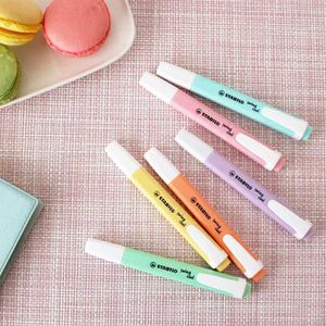 Produktbild für Textmarker Stabilo swing cool Pastel, 6 Stück