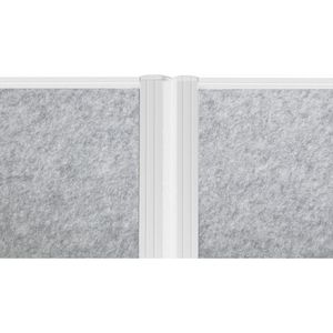 Produktbild für Stellwand Maul MAULconnecto Uplight 9662102 Mobil, auf Rollen