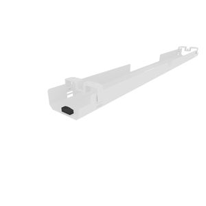 Kabelwanne fm-Büromöbel Move 2.0, weiß