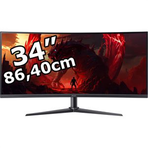 Produktbild für Monitor Acer Nitro XZ340CURW0bmiiphx, 34 Zoll