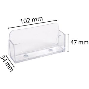Produktbild für Visitenkartenhalter Exacompta 71058D Exacryl