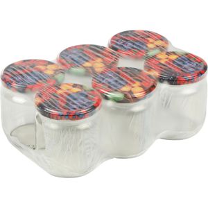 Produktbild für Einmachglas Böttcher-AG Obstdekor, mit Schraubdeckel