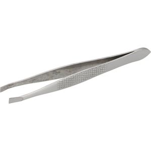Produktbild für Pinzette WUNDmed 06-017, Länge 8,9 cm, Edelstahl poliert