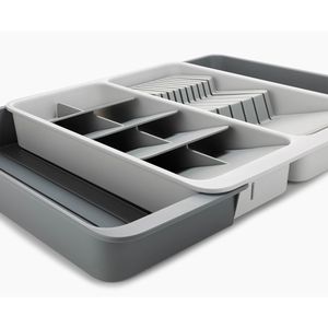 Produktbild für Besteckkasten JosephJoseph DrawerStore, grau, aus Kunststoff
