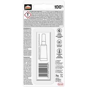 Produktbild für Sekundenkleber Pattex P1SK3, 100%