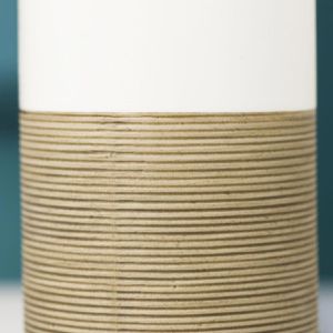 Produktbild für Zahnputzbecher Sealskin Doppio, sand, aus Keramik
