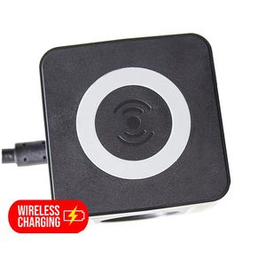 Produktbild für Steckdosenwürfel as-Schwabe 18220, mit Schalter, schwarz