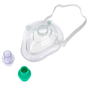 Produktbild für Beatmungsmaske Sanismart CPR, orange, DIN 13154