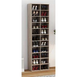 Produktbild für Schuhregal VCM Hinsol XL, aus Holz