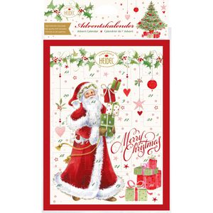 Adventskalender Heidel 40282, Weiße Weihnacht