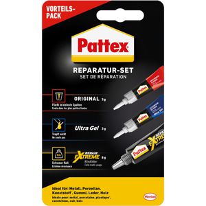 Sekundenkleber Pattex PP3KH, Reparatur-Set