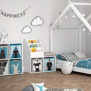 Produktbild für Bücherregal Vicco Luigi Mini, weiß