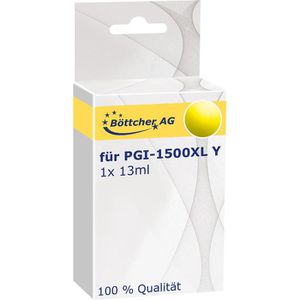 Produktbild für Tinte Böttcher-AG für Canon PGI-1500XL Y
