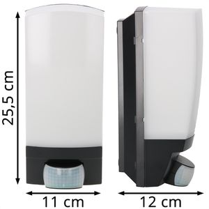 Produktbild für Hausnummernleuchte Steinel L 1 S, schwarz, Netzstrom 230 V