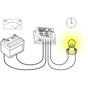 Produktbild für Batteriewächter Kemo M148A 12V