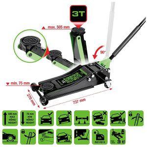 Produktbild für Rangierwagenheber KS-Tools COMPETITION 512.5015, extra flach