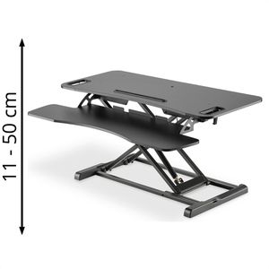 Schreibtischaufsatz Digitus DA-90380-1, schwarz