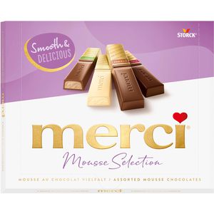 Pralinen Merci Mousse Selection, Mousse au Chocolat 20 Stück