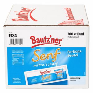 Produktbild für Senf Bautzner mittelscharf, fein