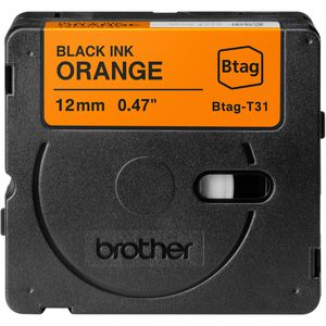 Produktbild für Schriftband Brother Btag-T31, 12mm