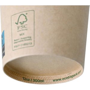 Produktbild für Trinkbecher Biozoyg DHD04478, braun