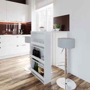 Produktbild für Bartisch Vicco weiß