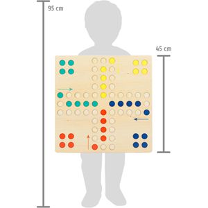 Produktbild für Brettspiel small-foot 11783, Ludo XL