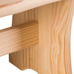 Produktbild für Fußbank Axentia 115924, Holz