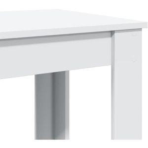 Produktbild für Bartisch vidaXL 854409, weiß