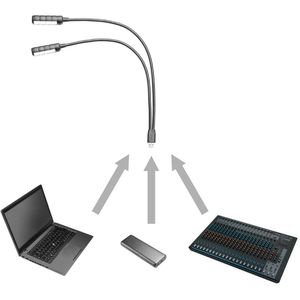 Produktbild für Leselampe Adam-Hall SLED 2 Ultra
