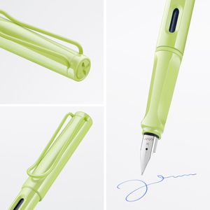 Produktbild für Füller Lamy safari 0D0 springgreen, Feder M