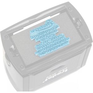 Böttcher-AG Textplatte, für Stempel, für 8 Zeilen