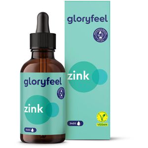 Zink gloryfeel 100 ml, für 3400 Tropfen