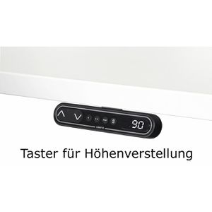 Produktbild für Schreibtisch Hammerbacher XDSMW, asteiche / silber