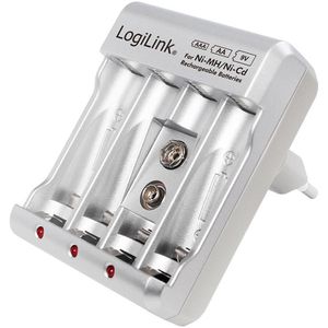 Produktbild für Akku-Ladegerät LogiLink PA0168