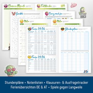 Produktbild für Schülerkalender Häfft Original Neon Black, Schuljahr 2025/2026