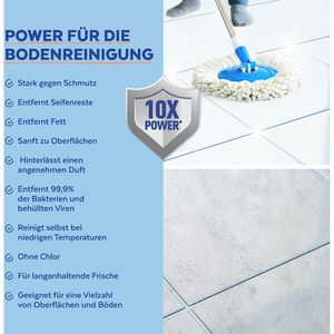 Produktbild für Allzweckreiniger Sagrotan Bodenreiniger, Oceanfresh