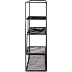 Produktbild für Wandregal Haku-Möbel 23616, schwarz
