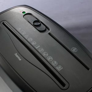 Produktbild für Aktenvernichter Hama 50585 Safe X100CD, schwarz
