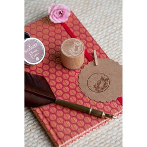 Produktbild für Motivstempel Colop Woodies Eule, aus Holz