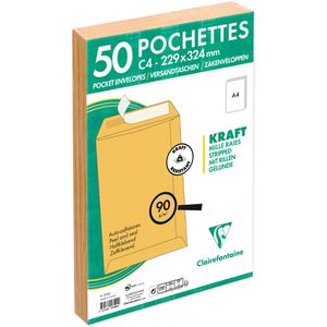 Produktbild für Versandtaschen Clairefontaine 5750C, braun, C4