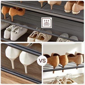 Produktbild für Schuhregal Vasagle LBS205B01, aus Metall